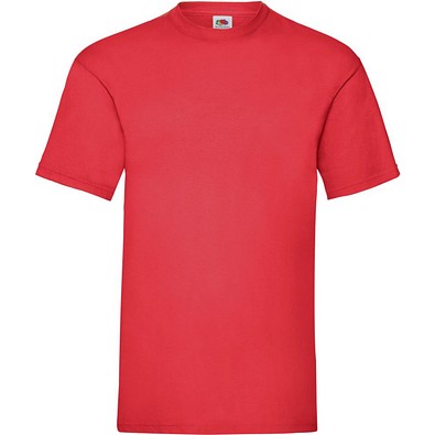 FRUIT OF THE LOOM ® Unisex T-Shirt Valueweight T, red, 3XL