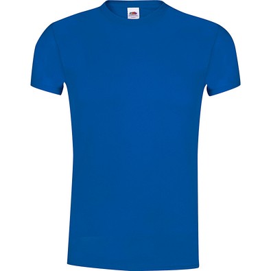 FRUIT OF THE LOOM® Unisex T-Shirt Original T, M, BLAU