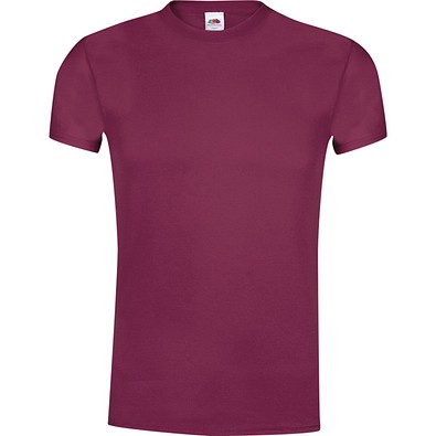 FRUIT OF THE LOOM® Unisex T-Shirt Original T, XL, BORDEAUX