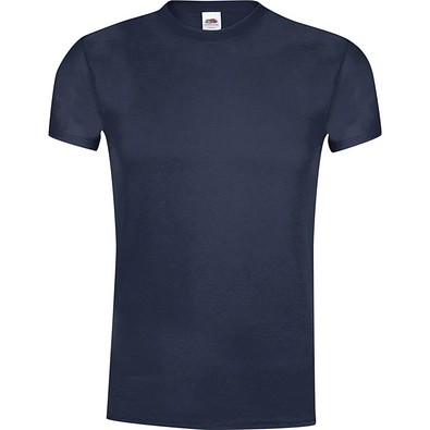 FRUIT OF THE LOOM® Unisex T-Shirt Original T, XL, DUNKEL MARINEBLAU