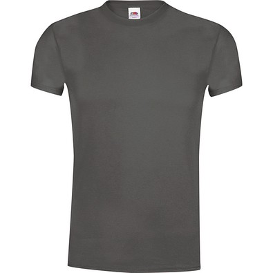 FRUIT OF THE LOOM® Unisex T-Shirt Original T, XL, DUNKELGRAU