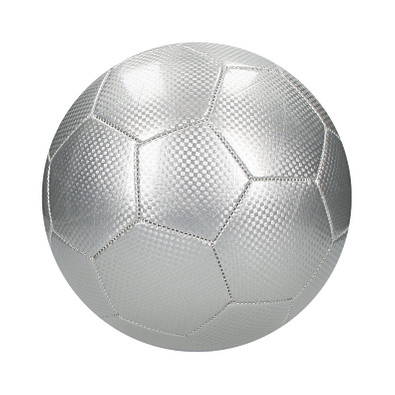 Fußball Carbon, groß, silber