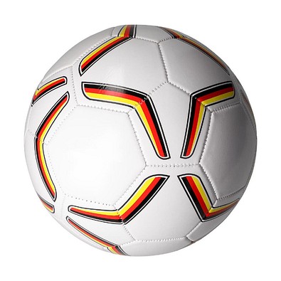 Fußball Germany, groß, weiß/Deutschland-Farben