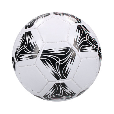 Fußball Golden Star, weiß/schwarz