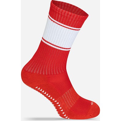 Fußballsocken, 42-46, Red / White