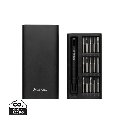 Gear X 31-in-1 Präzisions-Schraubendreher-Satz, schwarz