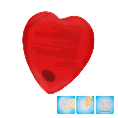 Gel-Wärmekissen Herz, rot Gel-Wärmekissen Herz, rot
