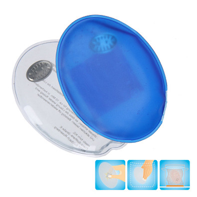 Gel-Wärmekissen Oval, groß, transparent