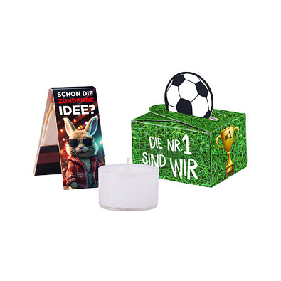 Geschenkbox Mini, Lagerfeuer to go, inkl. Druck