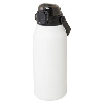 Giganto 1600 ml RCS-zertifizierte Kupfer-Vakuum Isolierflasche aus recyceltem Edelstahl, weiss
