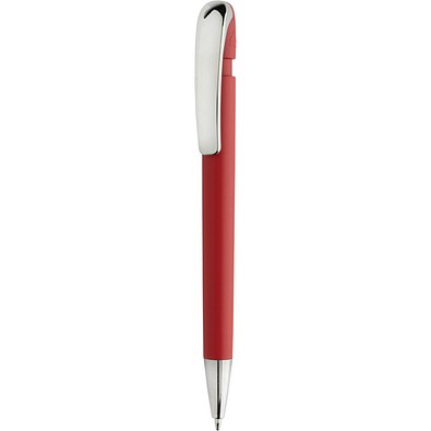 Glide GRS-zertifizierter rABS Stift mit Metallclip, rot