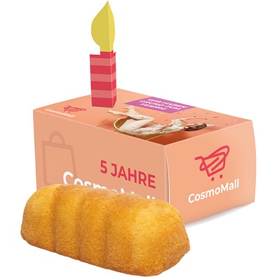 Gratulationsbox L, KuchenMeister Rührkuchen, inkl. Druck