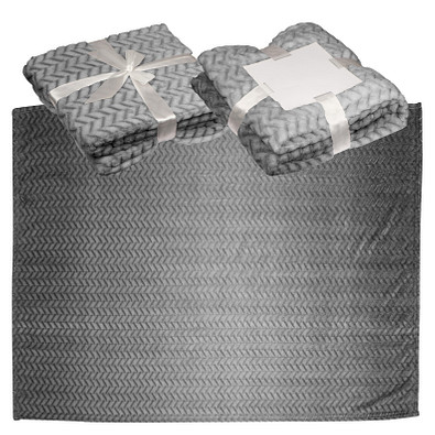 Große Kuscheldecke , grau