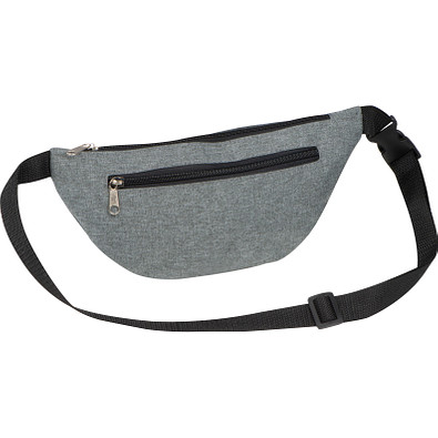 Gürteltasche aus Polyester, grau Gürteltasche aus Polyester, grau