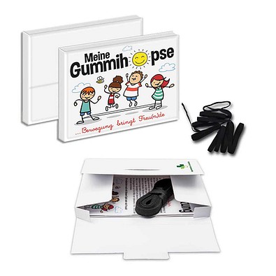 Gummitwist, Standard, 1-seit. Druck