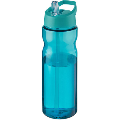 H2O Active® Base 650 ml Sportflasche mit Ausgussdeckel, aquablau