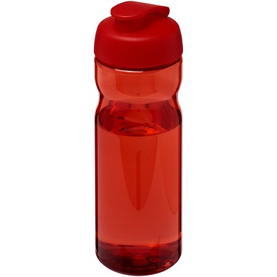 H2O Active® Base 650 ml Sportflasche mit Klappdeckel, rot