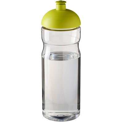 H2O Active® Base 650 ml Sportflasche mit Stülpdeckel, transparent/limone