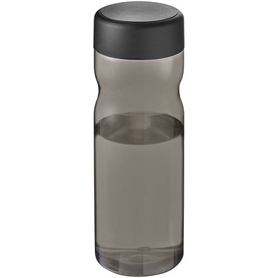 H2O Active® Base Tritan™ 650-ml-Sportflasche mit Drehdeckel, kohle/schwarz