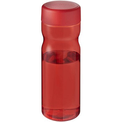 H2O Active® Base Tritan™ 650-ml-Sportflasche mit Drehdeckel, rot/rot