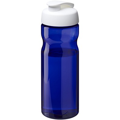 H2O Active® Base Tritan™ 650 ml Sportflasche mit Klappdeckel, blau/weiß