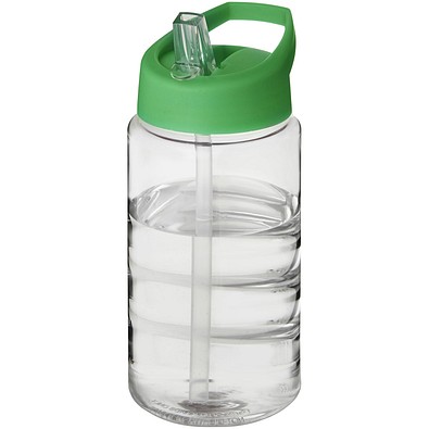 H2O Active® Bop 500 ml Sportflasche mit Ausgussdeckel, transparent/grün