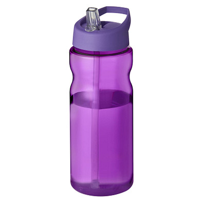 H2O Active® Eco Base 650 ml Sportflasche mit Ausgussdeckel, lila/ lila