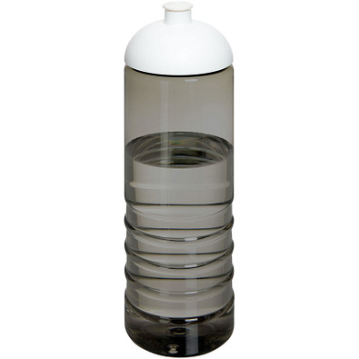 H2O Active® Eco Treble 750 ml Sportflasche mit Stülpdeckel, kohle, schwarz