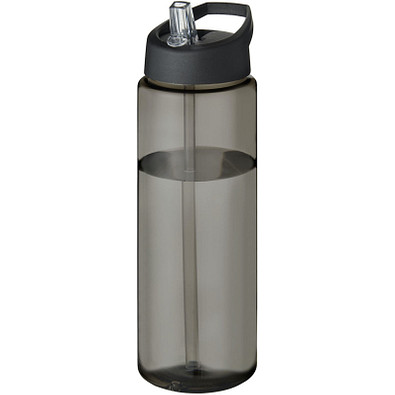 H2O Active® Eco Vibe 850 ml Sportflasche mit Ausgussdeckel, kohle, schwarz