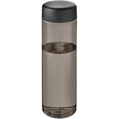 H2O Active® Eco Vibe 850 ml Wasserflasche mit Drehdeckel, kohle, schwarz