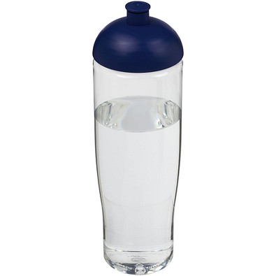 H2O Active® Tempo 700 ml Sportflasche mit Stülpdeckel, transparent/blau