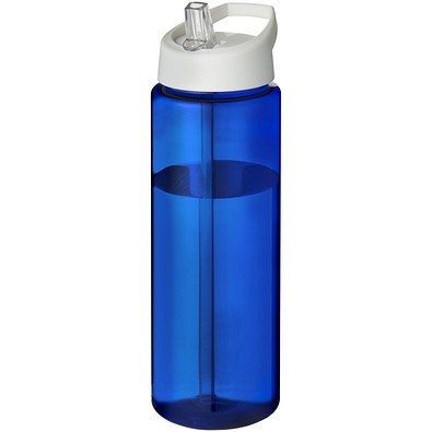 H2O Active® Vibe 850 ml Sportflasche mit Ausgussdeckel, blau/weiß
