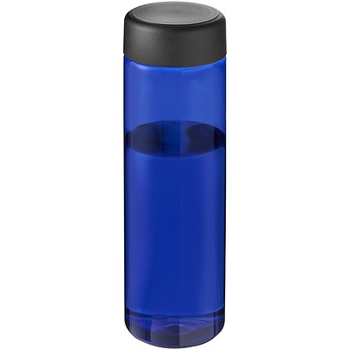 H2O Active® Vibe 850 ml Sportflasche mit Drehdeckel, blau/schwarz