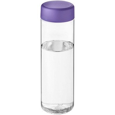 H2O Active® Vibe 850 ml Sportflasche mit Drehdeckel, transparent/lila