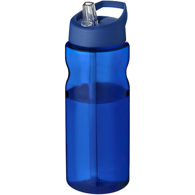 H2O Base Sportflasche mit Ausgussdeckel, 650 ml, blau