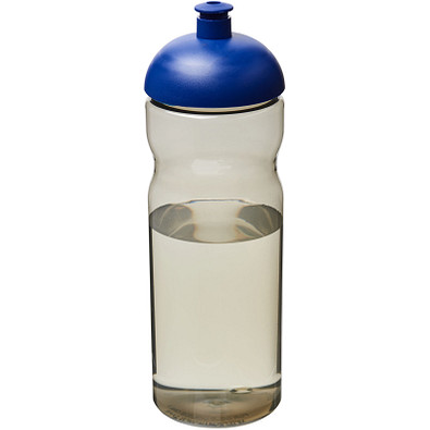 H2O Eco Sportflasche mit Stülpdeckel, 650 ml, kohle/royalblau