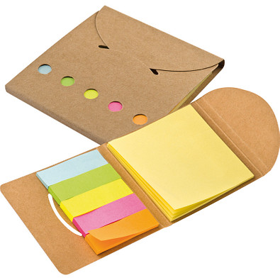 Haftmarkerset im Naturlook, braun