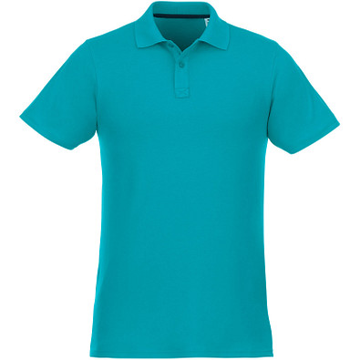 ELEVATE Herren Poloshirt Helios, aquablau, M