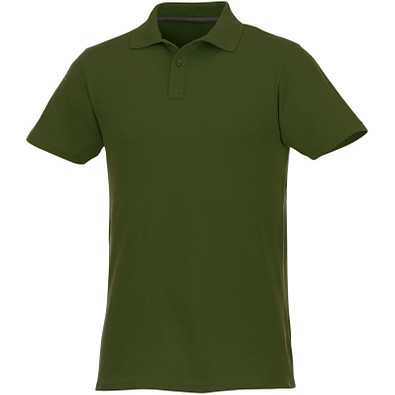 ELEVATE Herren Poloshirt Helios, armeegrün, S