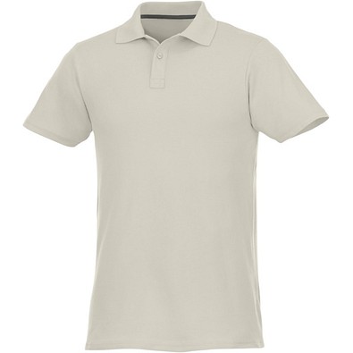 ELEVATE Herren Poloshirt Helios, hellgrau, XS