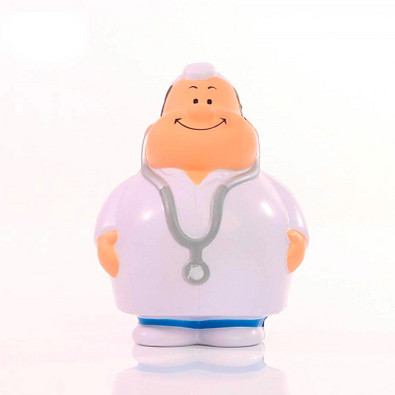 Herr Bert® Anti-Stress-Figuren Arzt Bert, weiß