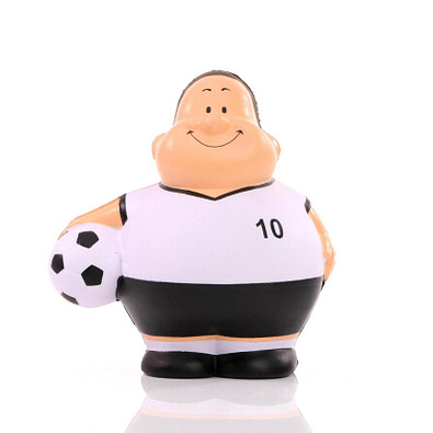 Herr Bert® Anti-Stress-Figuren Fussball Bert, schwarz/weiß