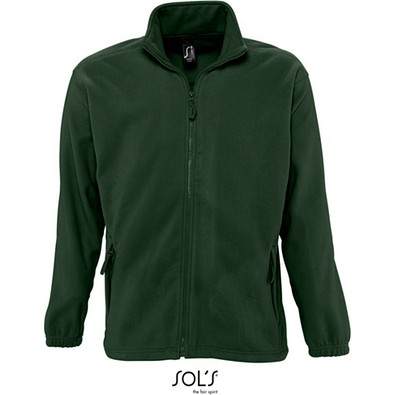 Herren Fleecejacke North, 3XL, Fir Green