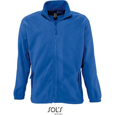 Herren Fleecejacke North, 5XL, Royal Blue 241