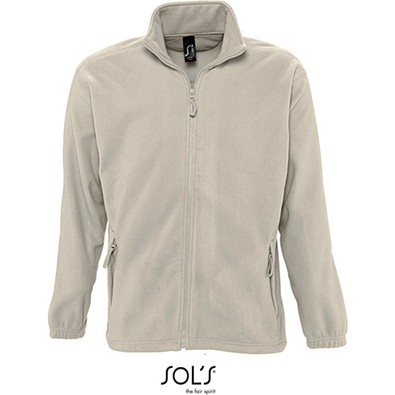 Herren Fleecejacke North, L, Rope