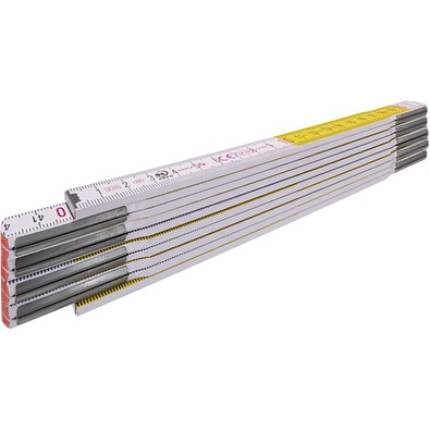 Holzgliedermaßstab 617, weiß