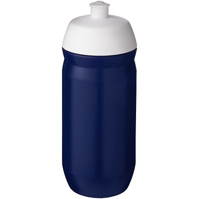 HydroFlex™ 500 ml Squeezy Sportflasche, weiß/blau