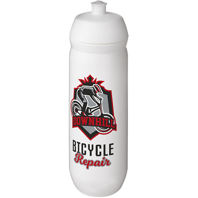 HydroFlex™ 750 ml Sportflasche, weiß, weiß