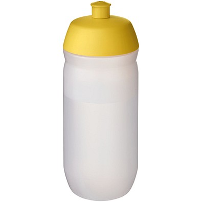 HydroFlex™ Clear 500 ml Squeezy Sportflasche, gelb