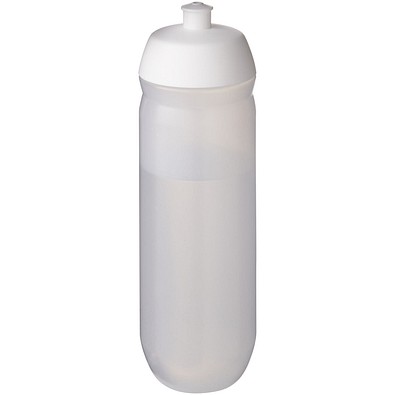 HydroFlex™ Clear 750 ml Squeezy Sportflasche, weiss
